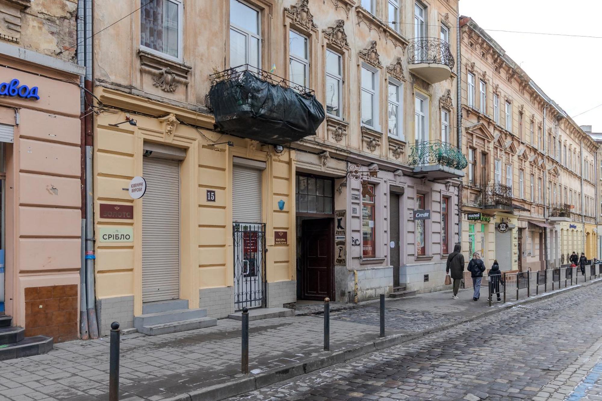 Luxury Flat Near Opera Apartamento Lviv Exterior foto